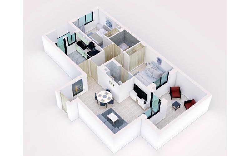 Appartement s+2